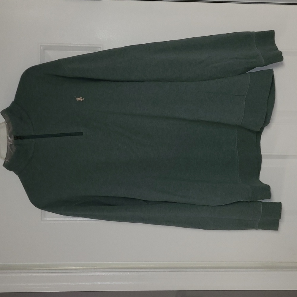 POLO RALPH LAUREN Men's Quarter-Zip Pullover Size XLarge In Great Condition